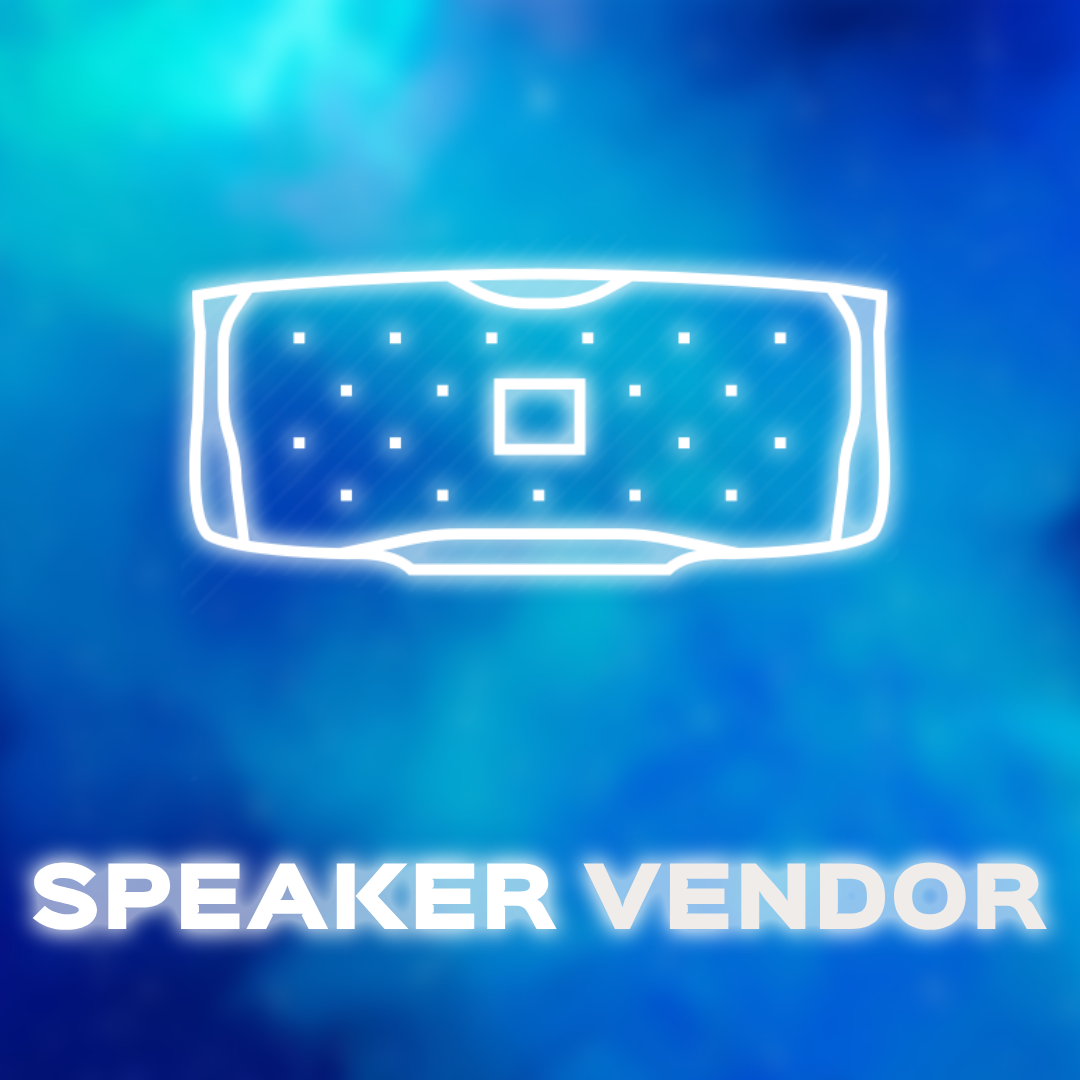 SPEAKER VENDOR